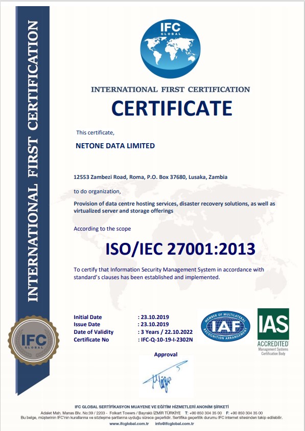 Tổ chức IFC Global được tổ chức IAS công nhận