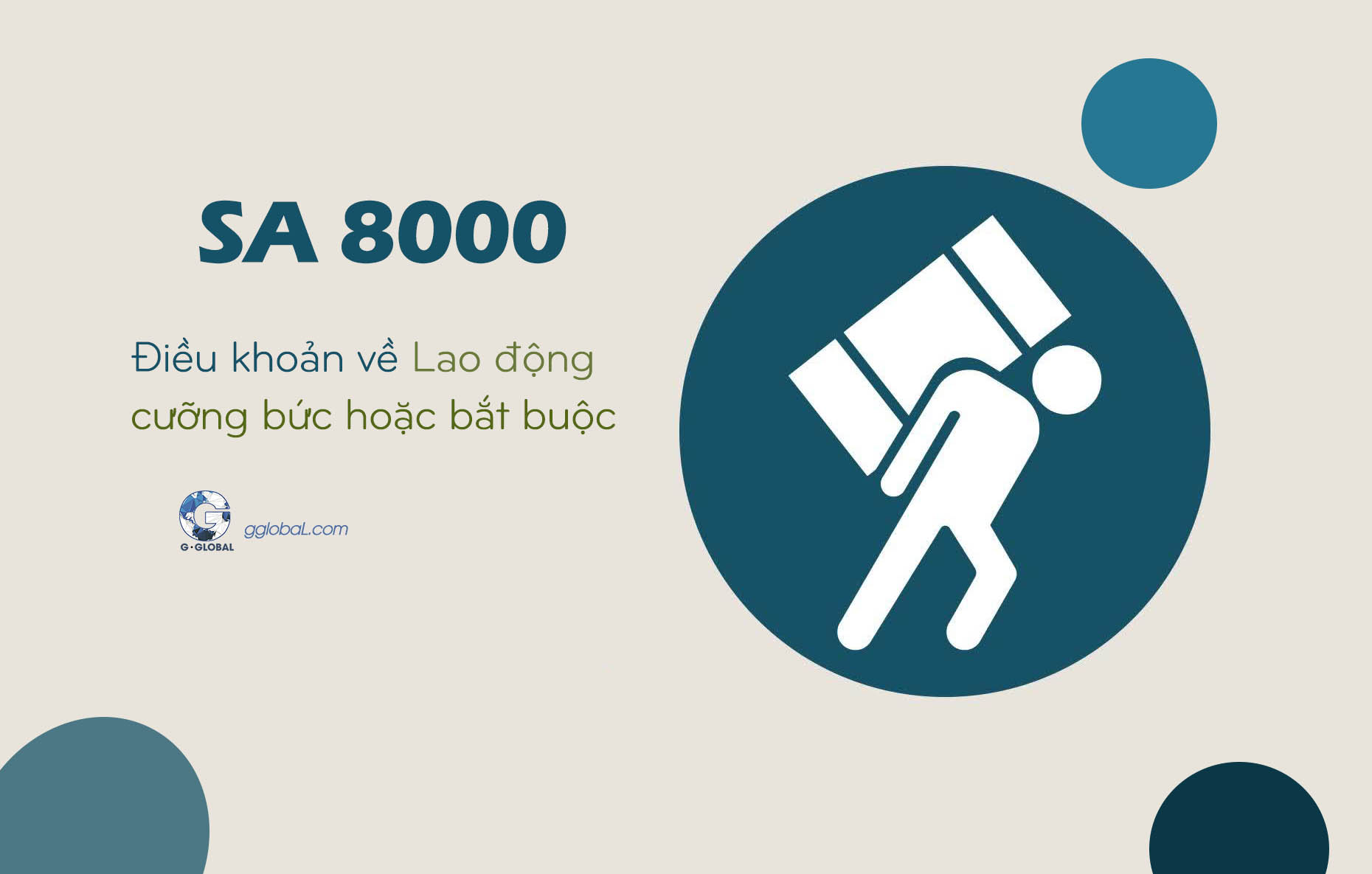 Tiêu chuẩn SA 8000: Điều khoản về Lao động cưỡng bức hoặc bắt buộc