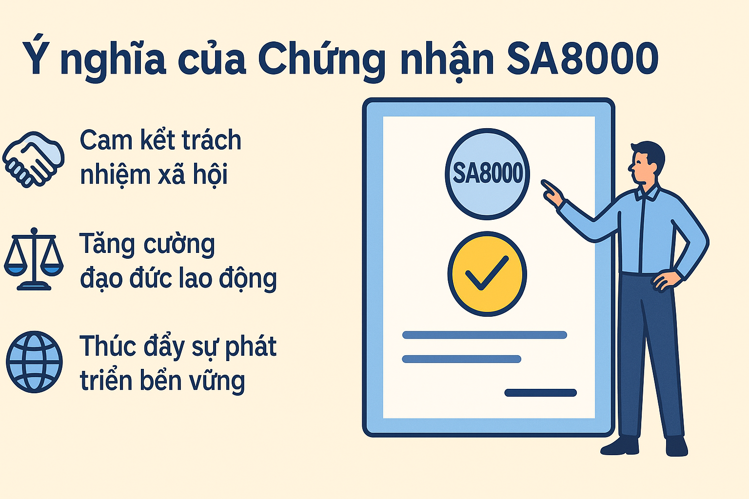 chứng nhận SA8000 là gì