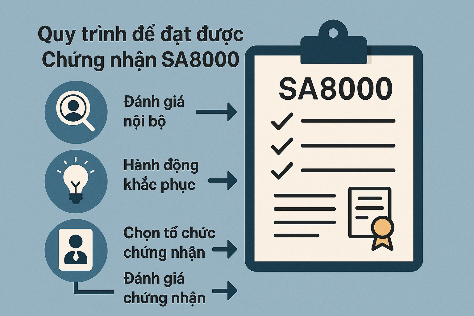 chứng nhận SA8000 là gì