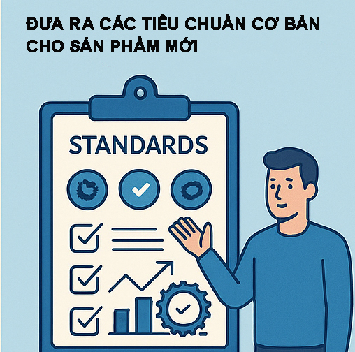 tiêu chuẩn cho sản phẩm mới