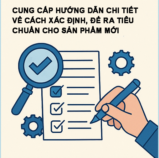 tiêu chuẩn cho sản phẩm mới
