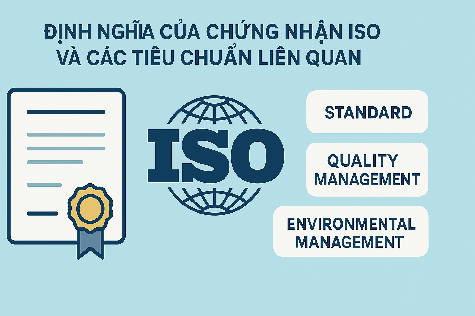 chứng nhận ISO là gì