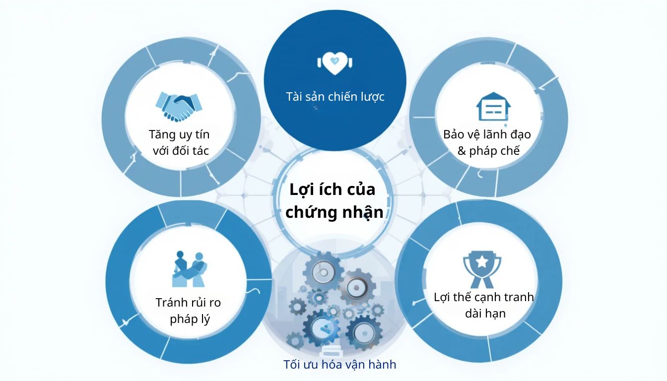 chứng nhận giúp tránh rủi ro pháp lý