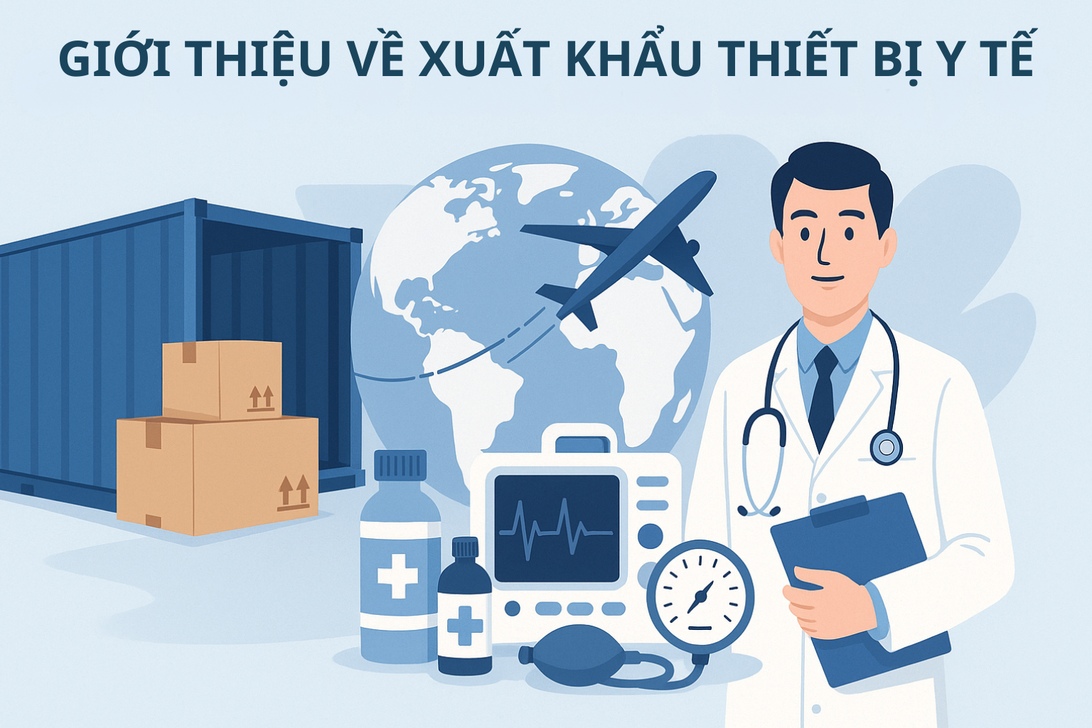 Hướng dẫn xuất khẩu Thiết bị Y tế: Điều Cần Biết