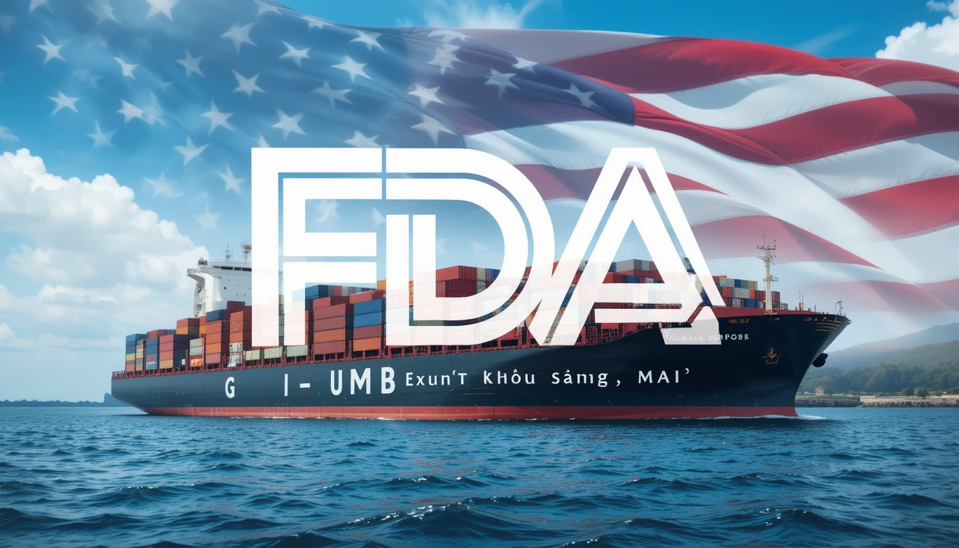 Thủ tục đăng ký FDA cho hàng xuất khẩu sang Mỹ [Hướng dẫn chi tiết 2025]