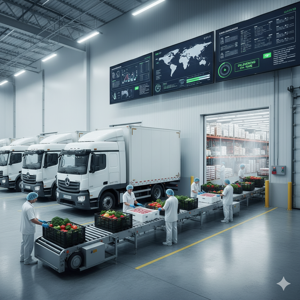 Dịch vụ logistics thực phẩm – Giải pháp tối ưu cho doanh nghiệp ngành thực phẩm