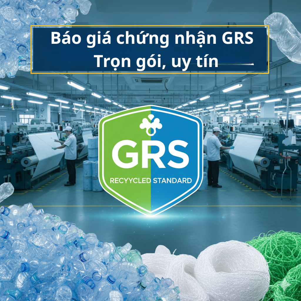 Báo Giá Chứng Nhận GRS Trọn Gói (Cập Nhật 2025)