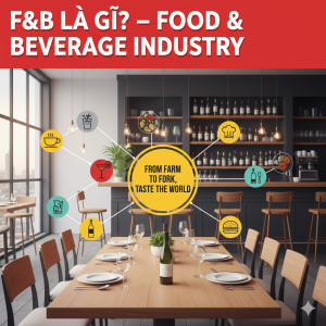F&B là gì? Toàn cảnh ngành Food & Beverage & mô hình kinh doanh (mới nhất 2025)
