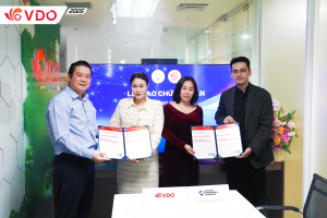 G-GLOBAL TRAO CHỨNG NHẬN HỆ THỐNG QUẢN LÝ QUỐC TẾ ISO CHO CÔNG TY CỔ PHẦN VDO