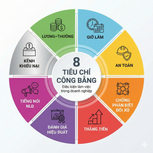 Điều kiện làm việc công bằng là gì? 8 tiêu chí & cách áp dụng tại doanh nghiệp