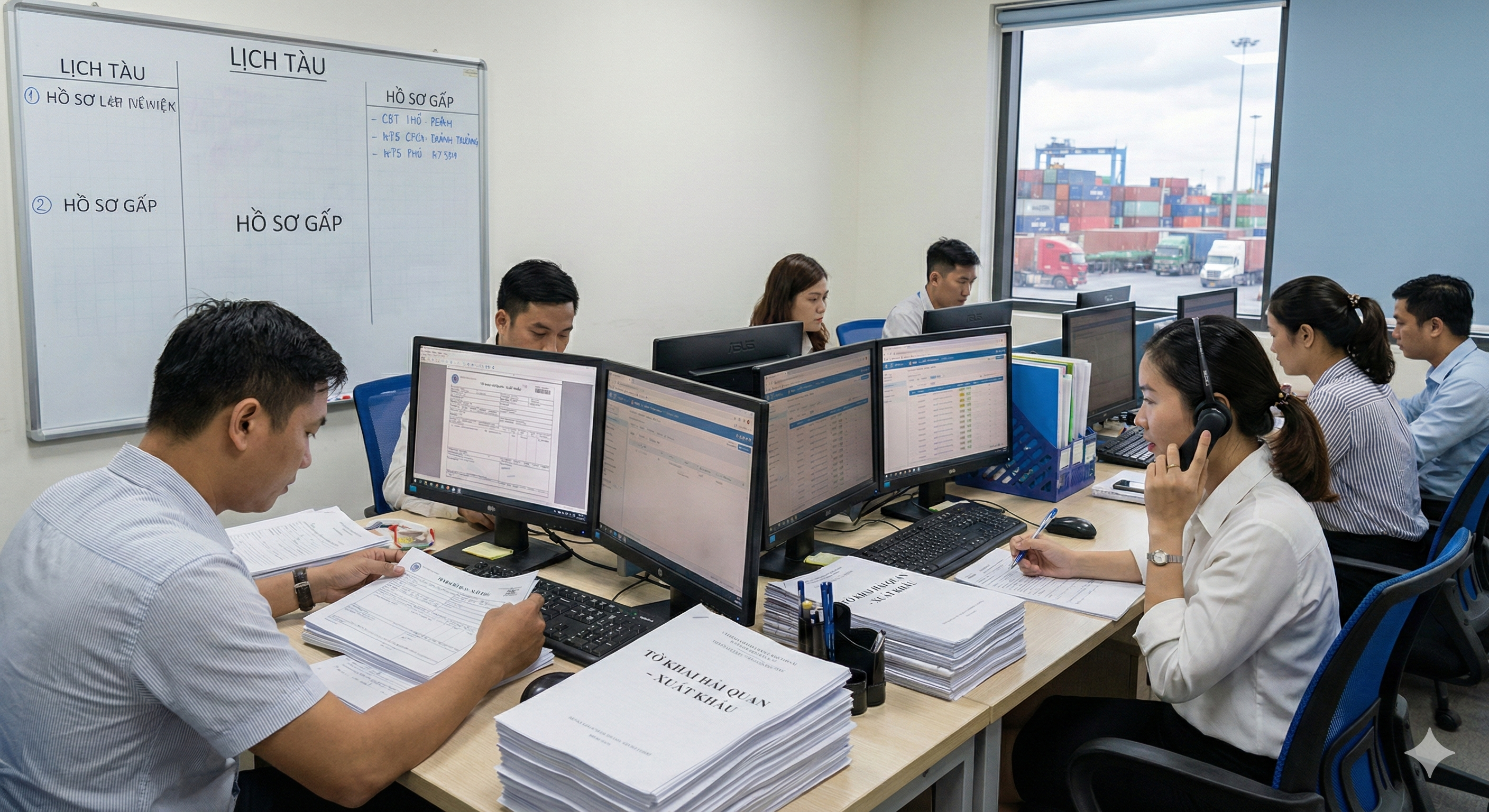 thủ tục xuất khẩu hàng