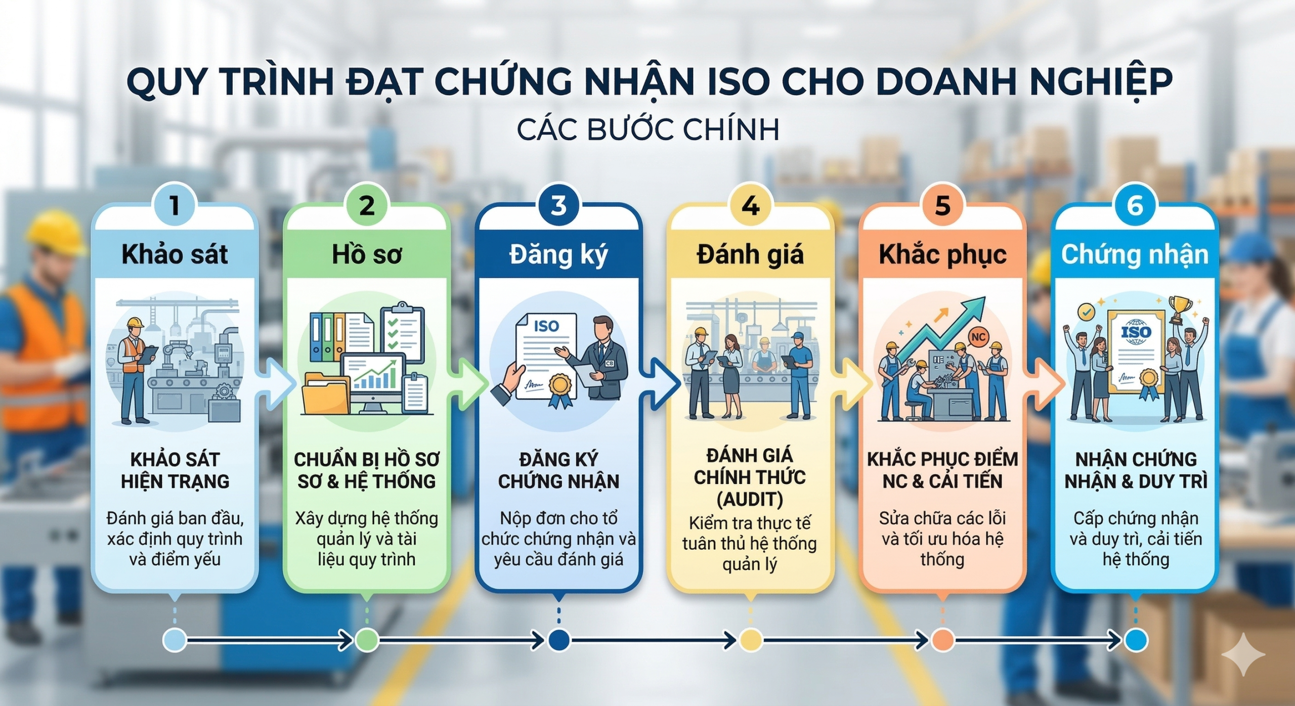 Quy trình chứng nhận GRS cho doanh nghiệp