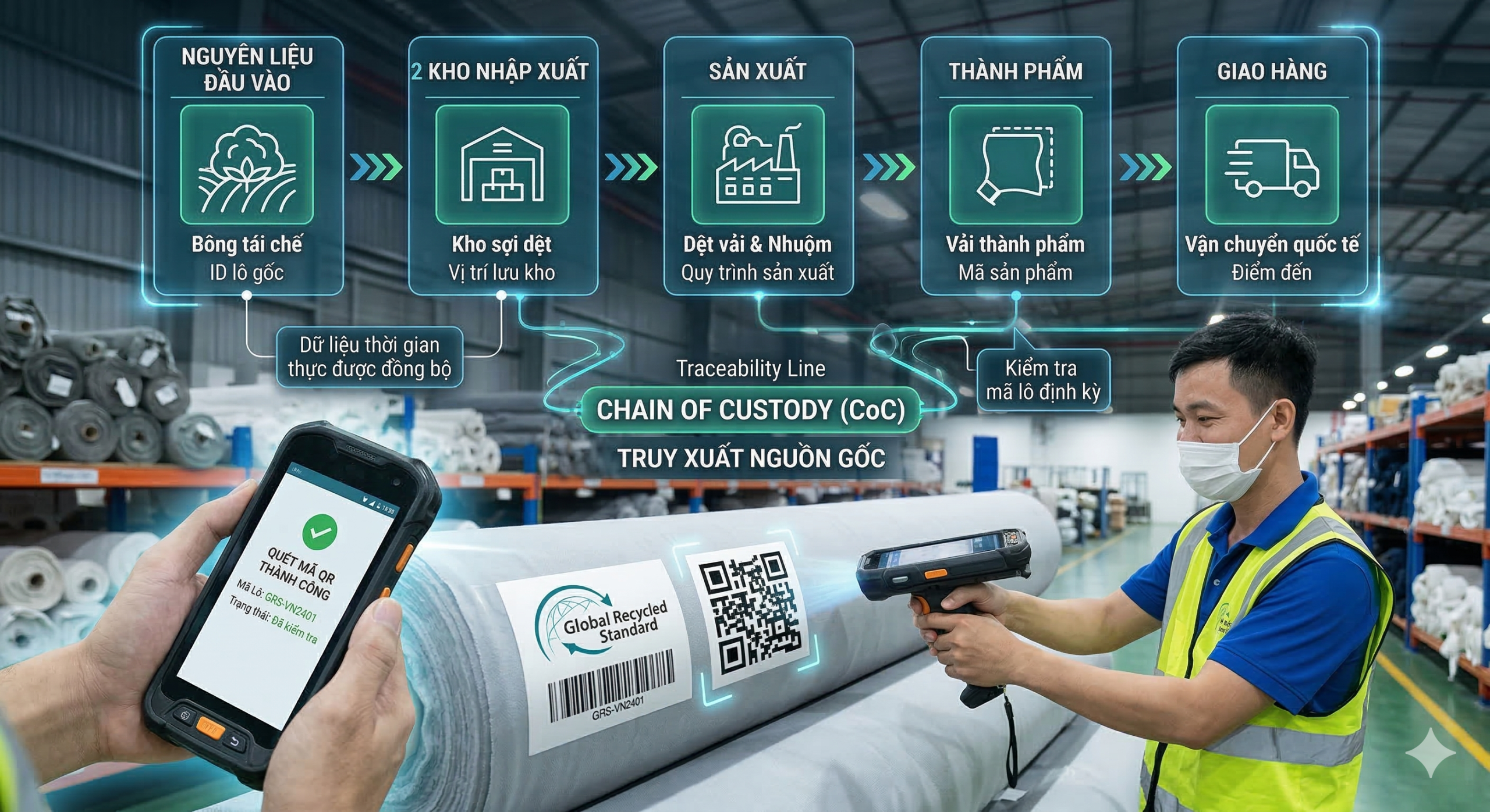 Yêu cầu cụ thể để đạt chuẩn GRS