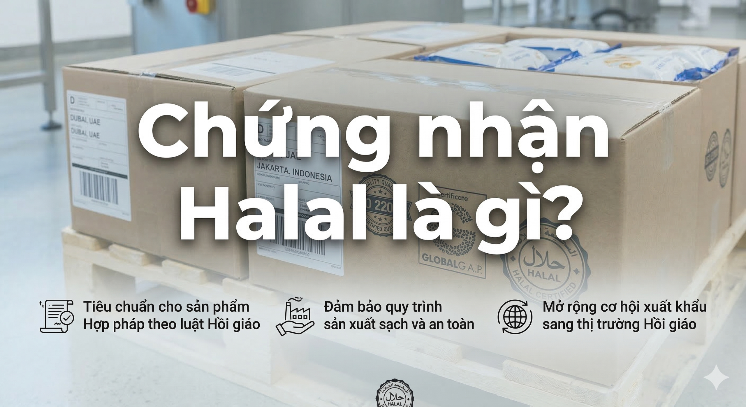 Chứng nhận Halal là gì? Điều kiện, lợi ích và quy trình doanh nghiệp cần biết