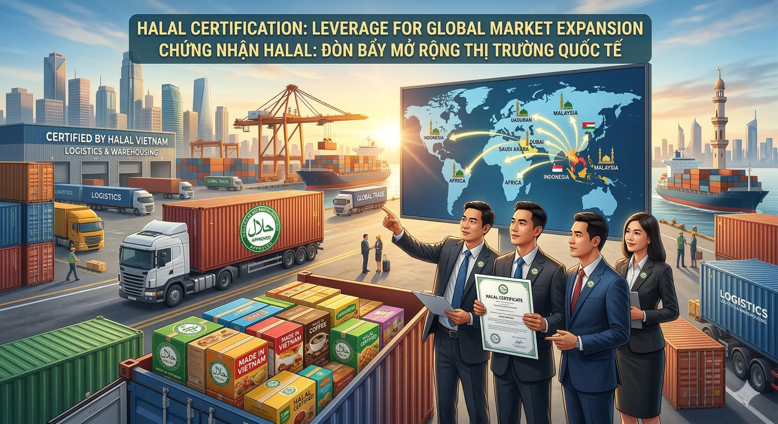 Thủ tục xin chứng nhận Halal