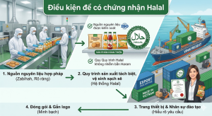 Điều kiện để có chứng nhận Halal: Doanh nghiệp cần chuẩn bị gì để được cấp chứng nhận?