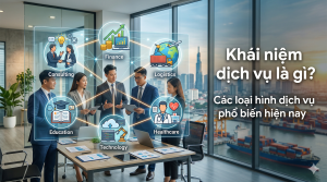 Khái niệm dịch vụ là gì? Các loại hình dịch vụ phổ biến hiện nay