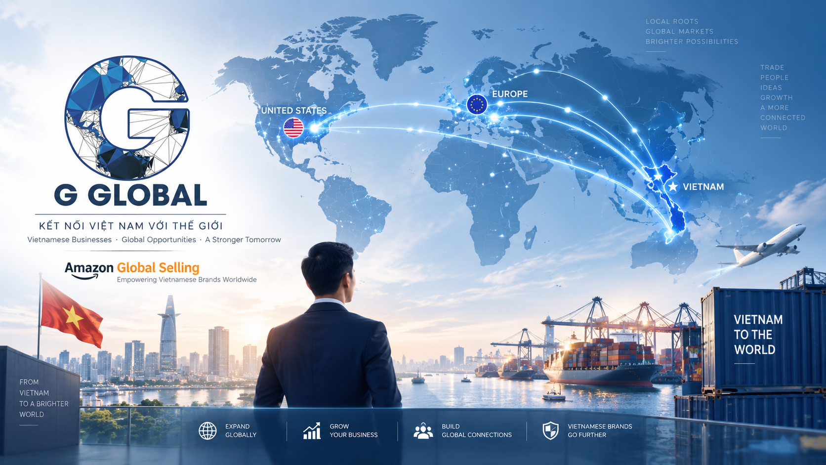 G-GLOBAL – ĐỐI TÁC CHIẾN LƯỢC TRONG HỆ SINH THÁI AMAZON GLOBAL SELLING, MỞ LỐI CHO DOANH NGHIỆP VIỆT VƯƠN RA TOÀN CẦU